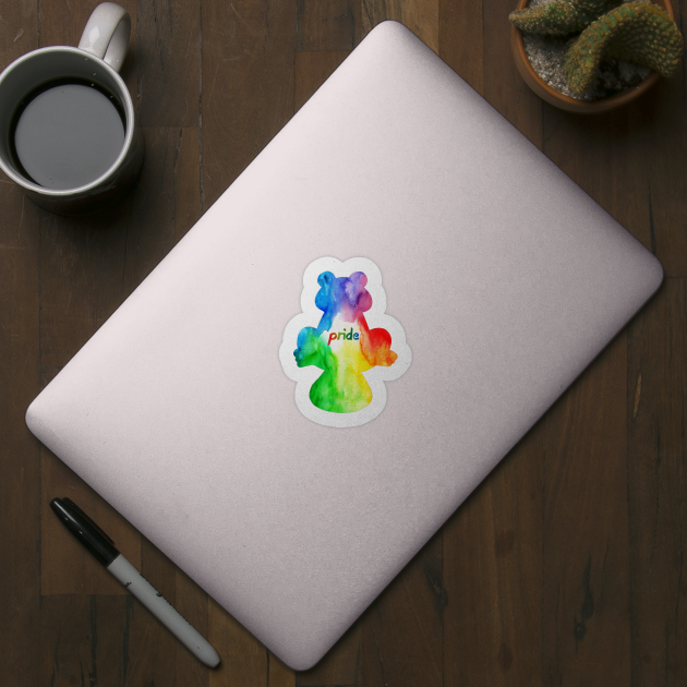 Pride Beaver by NatLeBrunDesigns